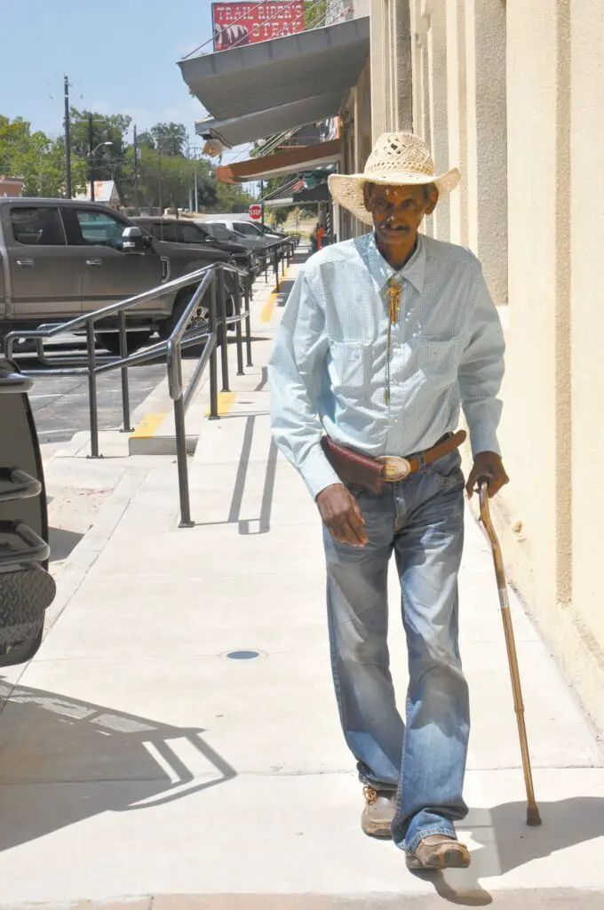 Jed Malloy, a longtime resident of Floresville, is known and loved by many in the city. He is seen almost daily, often walking up and down the streets and performing odd jobs, such as lawn care. WILLIAM J. GIBBS JR./Wilson County News