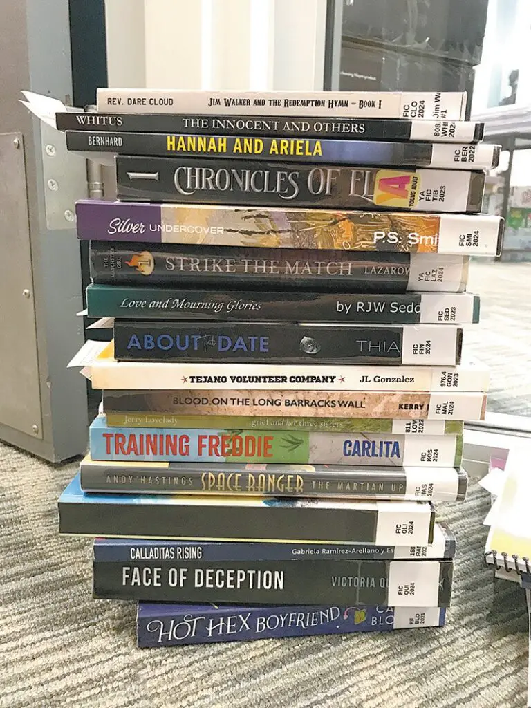 Find a range of books — from history and historical fiction to sci-fi, romance, poetry, cookery, and more — either by Texas authors or about Texas — at the first-ever Wilson County Public Libraries’ Mini Book Festival Friday and Saturday, May 30-31, in Floresville. N. KILBEY-SMITH/Wilson County News